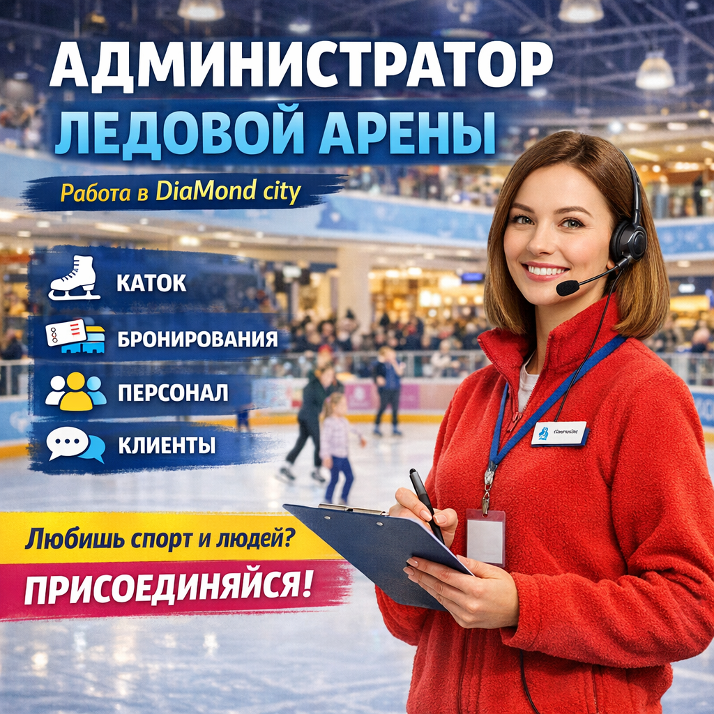 Работа администратора на катке